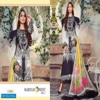 Shree Fab Mariya B M Print Vol-7 Wholesale Pure Cambric Pakistani Dress