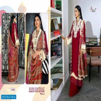Shree Fab Sana Safinaz Mahay Collection Vol-4 Wholesale Pakistani Salwar Kameez