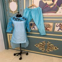 Sky blue suits wholesale in india