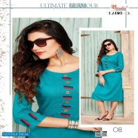 Smylee Ladki Vol-3 Wholesale Reyon Kurtis