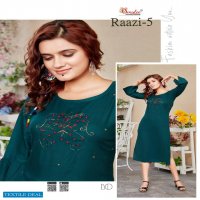 Smylee Raazi Vol-5 Wholesale Long Kurtis Catalog
