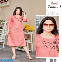 Smylee Raazi Vol-5 Wholesale Long Kurtis Catalog