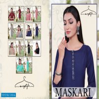 Snapstyle Maskari Wholesale Embroidery Kurtis