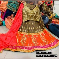Special Banarasi Collection of Kids Lehenga wholesale in india