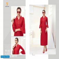 Stylemax Calista Nx Wholesale Embroidery Work Kurtis