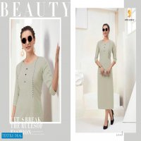 Stylemax Calista Nx Wholesale Embroidery Work Kurtis