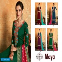 Suhali Maya Wholesale Shopping Straight Salwar Suits