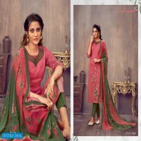 Suryajyoti Zaira Vol-9 Wholesale Cotton With Chiffon Dupatta Dress