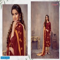 Suryajyoti Zaira Vol-9 Wholesale Cotton With Chiffon Dupatta Dress