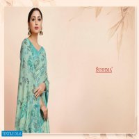 Sushma Flora Linen Saree Catalog