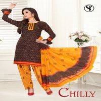 Sweety Chilly Wholesale Printed Dress Material