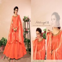 Sweety Phantom Wholesale Fancy Silk Gown With Dupatta