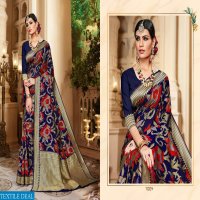 TARUN KANGNA FEMINA SILK RICH PALLU INDIAN LADIES WEAR SAREE TRADER IN SURAT MARKET