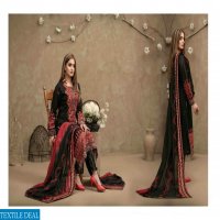 TAWAKKAL FESTIVE EID FANCY EMBROIDERD LAWN SEMI-STICH COLLECTION