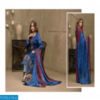 TAWAKKAL FESTIVE EID FANCY EMBROIDERD LAWN SEMI-STICH COLLECTION