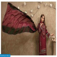 TAWAKKAL FESTIVE EID FANCY EMBROIDERD LAWN SEMI-STICH COLLECTION