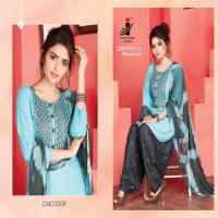 THE ETHNIC STUDIO DERBY RAYON READY MADE PATIYALA SALWAR KAMEEZ