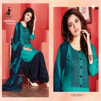 THE ETHNIC STUDIO DERBY RAYON READY MADE PATIYALA SALWAR KAMEEZ
