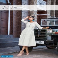 TIPS AND TOPS LAUNCH MUSKAN HEAVY COTTON PARTY WEAR KURTI WHOLESALE RATE