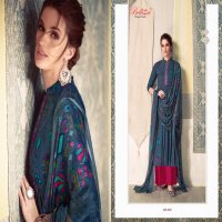 TISHA VOL 2 OF BELLIZA RAYON DIGITAL PRINT WITH EMBROIDERY DRESS MATERIALS