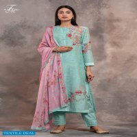 TM Flower Works Wholesale Pure Bali Silk Salwar Kameez