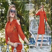 TRENDY LAUNCHING GRRACIE RAYON CASUAL WEAR TOP COLLECTION IN SURAT TEXTILE MARKET