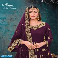 TWISHA LAUNCH TWISHA VOL 115 GEORGETTE DESIGNER WEDDING WEAR PAKISTANI SUITS CONCEPT