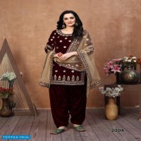 TWISHA LAUNCH TWISHA VOL 20 VELVET DESIGNER PARTY WEAR SALWAR KAMEEZ IN SURAT