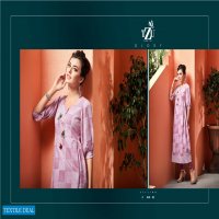 TZU Glory Wholesale Cotton Long Kurtis Catalog
