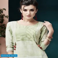 TZU Glory Wholesale Cotton Long Kurtis Catalog