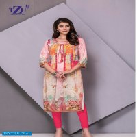 TZU Mystery Wholesale Long Koti Style Kurti Catalog