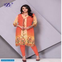 TZU Mystery Wholesale Long Koti Style Kurti Catalog