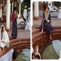 Tabeer Cross Stitch Unstitched Premium Lawn Collection 2021