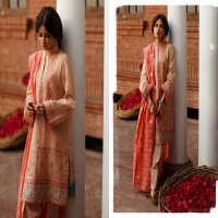 Tabeer Cross Stitch Unstitched Premium Lawn Collection 2021