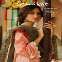 Tabeer Cross Stitch Unstitched Premium Lawn Collection 2021