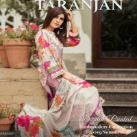 Taranjan Digital Printed Embroidery 2019 Summer Wholesale Pakistani Suits