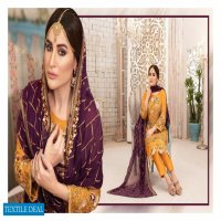 Tawakkal Eirene Chiffon Luxury Wholesale branded Pakistani Salwar Kameez