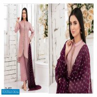 Tawakkal Gold Odyssey Table Printed Lawn Chiffon Collection Pakistani Dress At Wholesale Rate