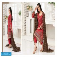 Tawakkal Gold Odyssey Table Printed Lawn Chiffon Collection Pakistani Dress At Wholesale Rate