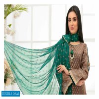 Tawakkal Gold Odyssey Table Printed Lawn Chiffon Collection Pakistani Dress At Wholesale Rate