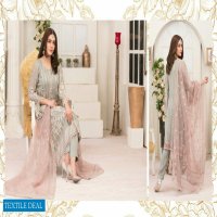 Tawakkal Que Sera Wholesale Fancy Embroidery Chiffon Pakistani Catalog