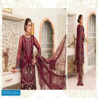 Tawakkal Que Sera Wholesale Fancy Embroidery Chiffon Pakistani Catalog