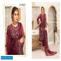 Tawakkal Que Sera Wholesale Fancy Embroidery Chiffon Pakistani Catalog