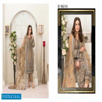 Tawakkal Que Sera Wholesale Fancy Embroidery Chiffon Pakistani Catalog