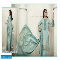 Tawakkal Salijaan Wholesale Original Lawn Broshia Banarasi With Embroidery Dress