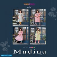 Tips Tops Madina Vol-2 Wholesale Kurti With Pant
