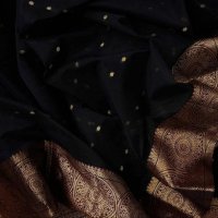 Traditional Kanchipuram Reach Gold Saree wholesale in India