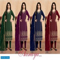 Twisha Aanaya Vol-106 Wholesale Straight Long Suits
