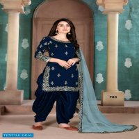 Twisha Aanaya Vol-107 Wholesale Straight Festive Suits