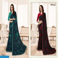 VAISHALI ANANADA GEORGETTE GOOD LOOKING CLASSY SAREE COLLECTION